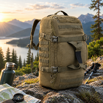 3-Wege-Outdoor-Reisetasche – Eine für alles unterwegs.