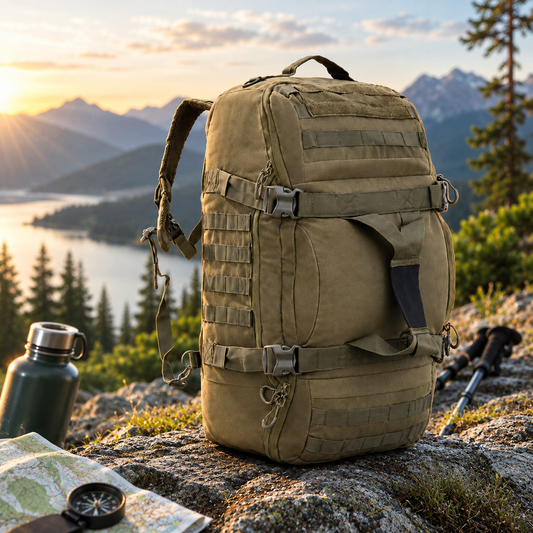 3-Wege-Outdoor-Reisetasche – Eine für alles unterwegs.